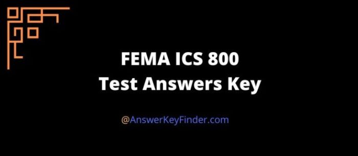 Fema is-800 final exam answers