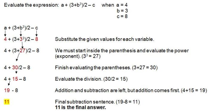 Evaluate each expression 25 3 2 1 3