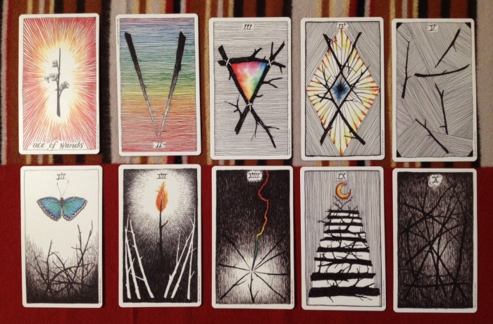 Six of wands wild unknown