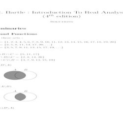 Introduction to real analysis by bartle and sherbert solutions